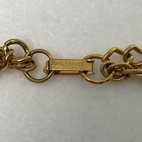 VINTAGE Double Chain Locket &  Tassel Charm Pendants - Picture 5 of 10